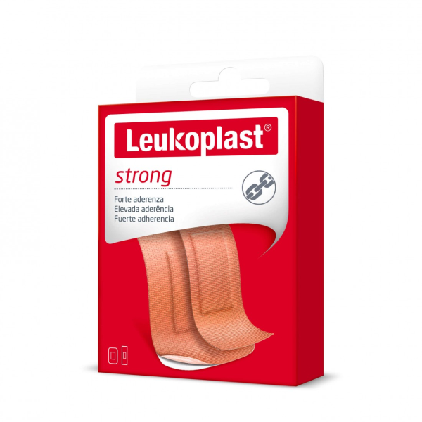 LEUKOPLAST STRONG APOSITO ADH SURTIDO 20 APOSITOS