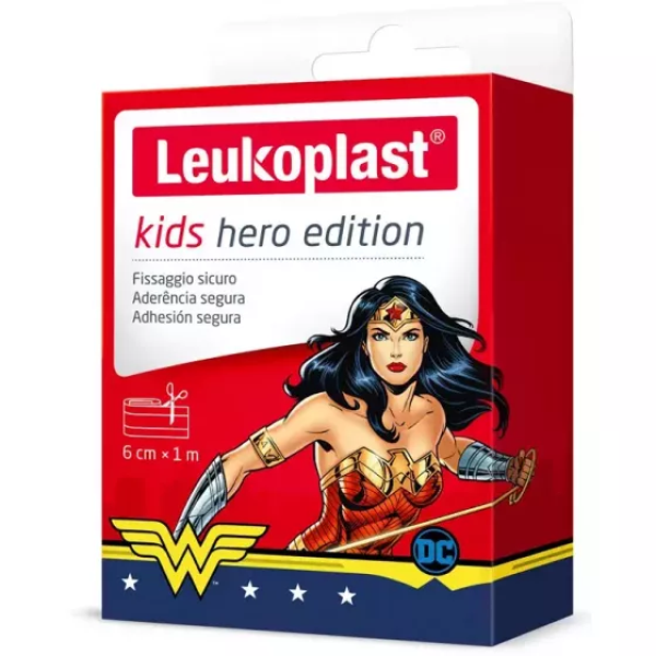 LEUKOPLAST KIDS HERO 1 TIRA RECORTABLE 6 CM X 1 M...