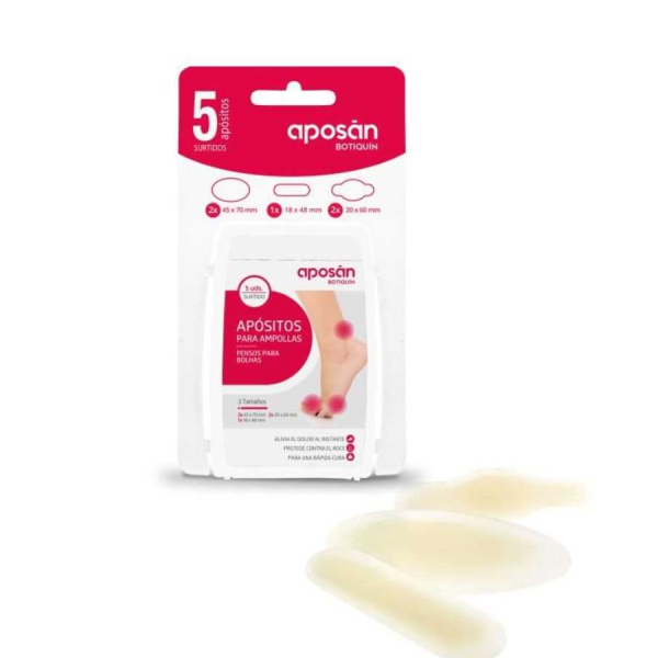 APOSAN BOTIQUIN AMPOLLAS APOSITOS HIDROCOLOIDES 5 UDS...