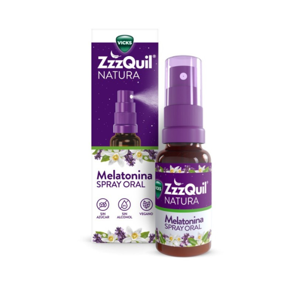 ZZZQUIL NATURA 1 SPRAY 30 ML SABOR LAVANDA Y NARANJA