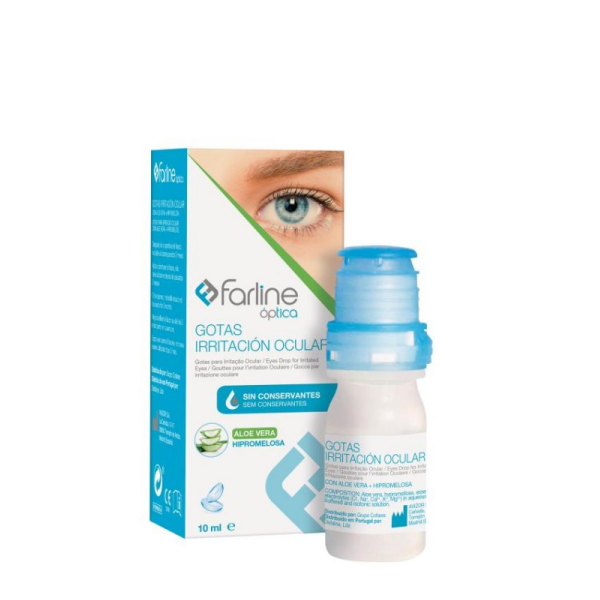 FARLINE OPTICA GOTAS IRRITACION OCULAR ALOE VERA...