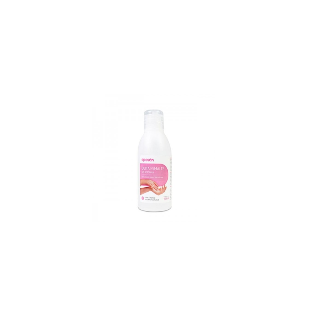 APOSAN QUITAESMALTE SIN ACETONA 1 ENVASE 125 ML
