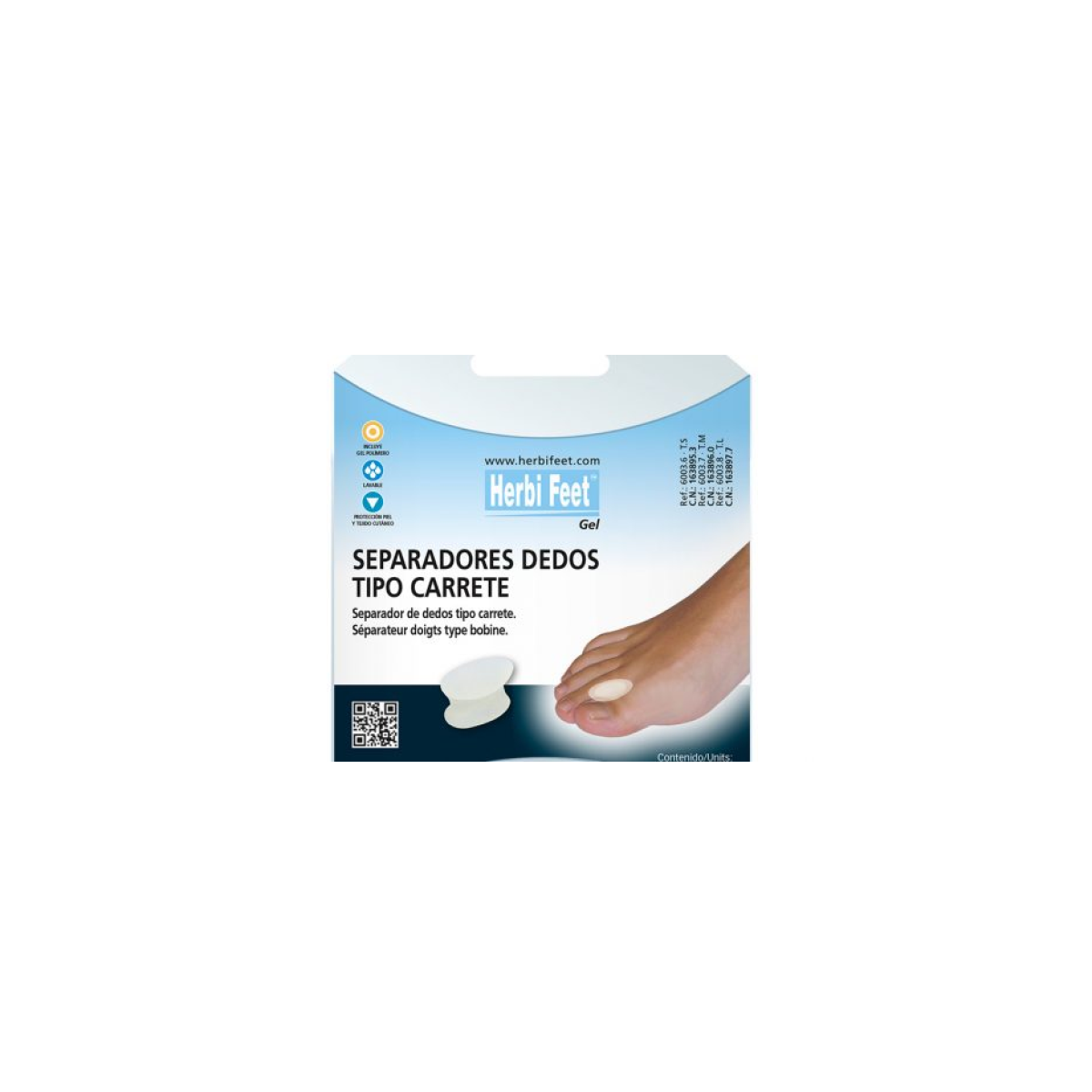 SEPARADOR CARRETE GEL 6003