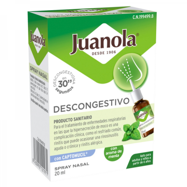 JUANOLA DESCONGESTIVO SPRAY NASAL 20 ML