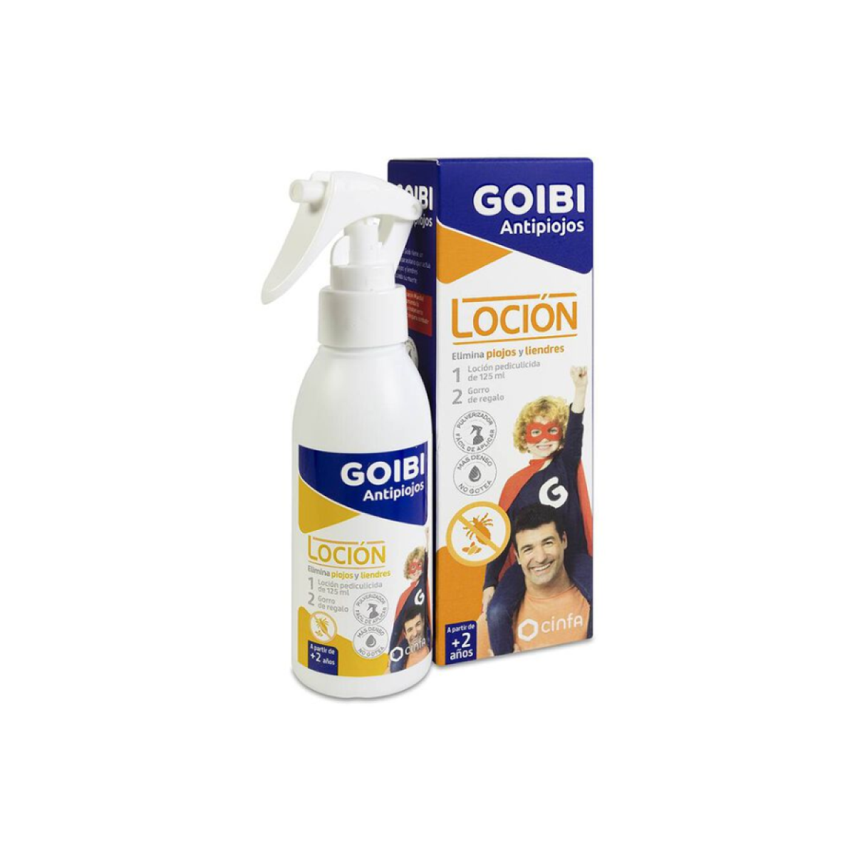 GOIBI ANTIPIOJOS LOCION USO HUMANO 125 ML