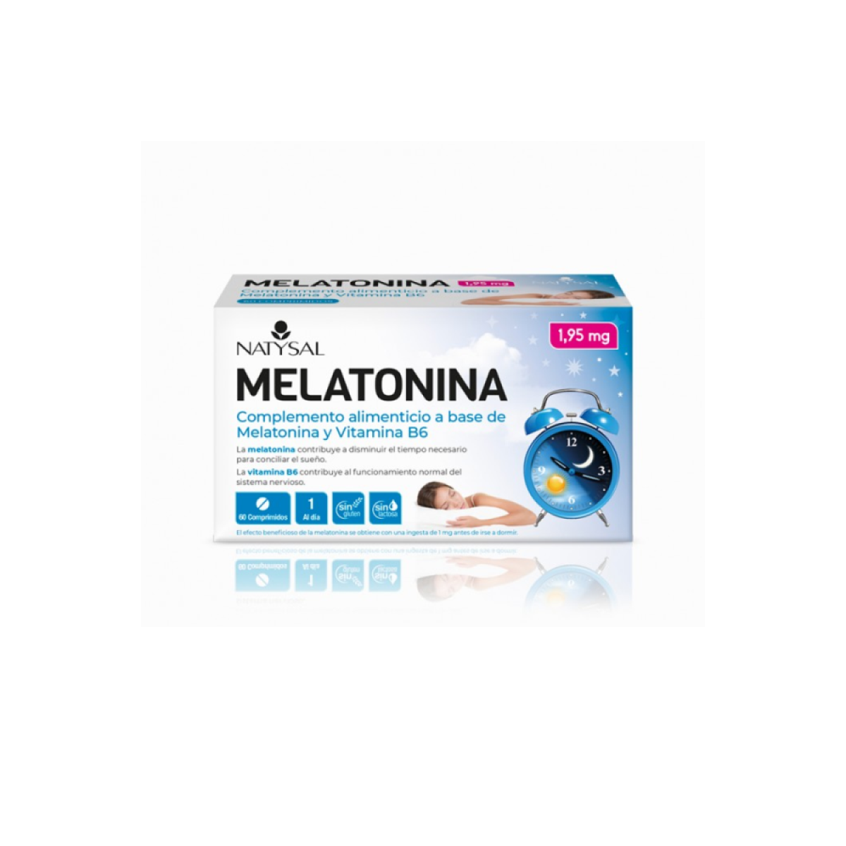 MELATONINA NATYSAL 60 COMPRIMIDOS