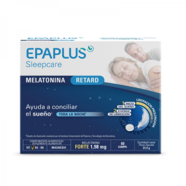 EPAPLUS SLEEPCARE MELATONINA RETARD 60 COMPRIMIDOS