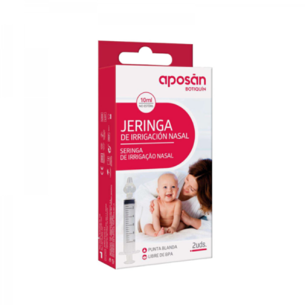 APOSAN BOTIQUIN JERINGA IRRIGADOR NASAL 2 UNIDADES...