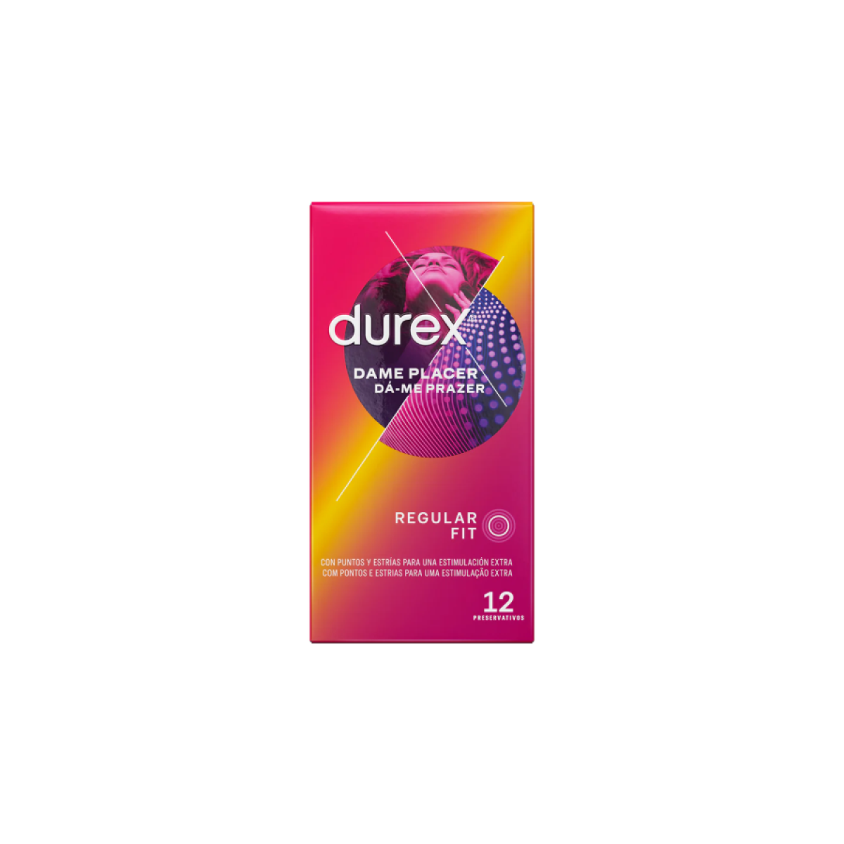 DUREX DAME PLACER PRESERVATIVOS 12 U