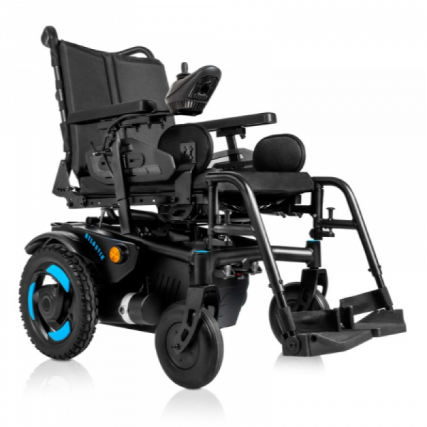 SILLA ELECTRICA ATLANTIK A10 DE 2 X 52 AH NEGRA CON DETALLES GRIS