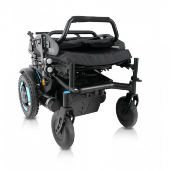 SILLA ELECTRICA ATLANTIK A10 DE 2 X 52 AH NEGRA CON DETALLES GRIS