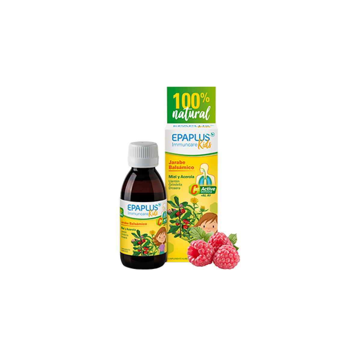 EPAPLUS IMMUNCARE JARABE BALSAMICO NIÑOS 150 ML