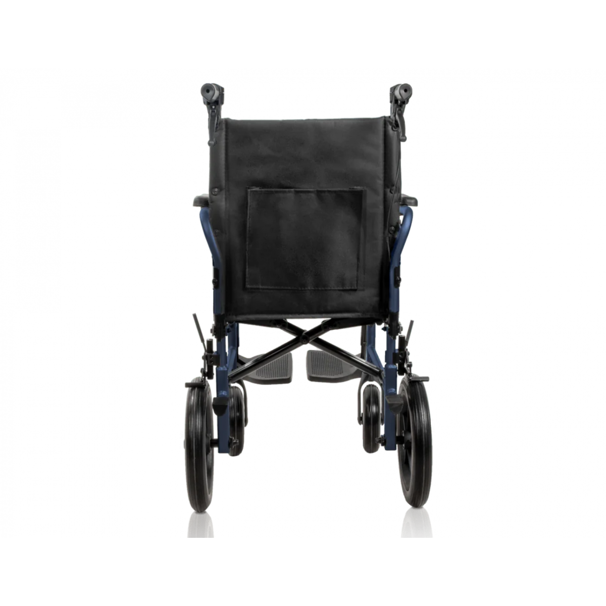 SILLA DE RUEDAS MANUAL DE ALUMINIO AZUL SABY30...