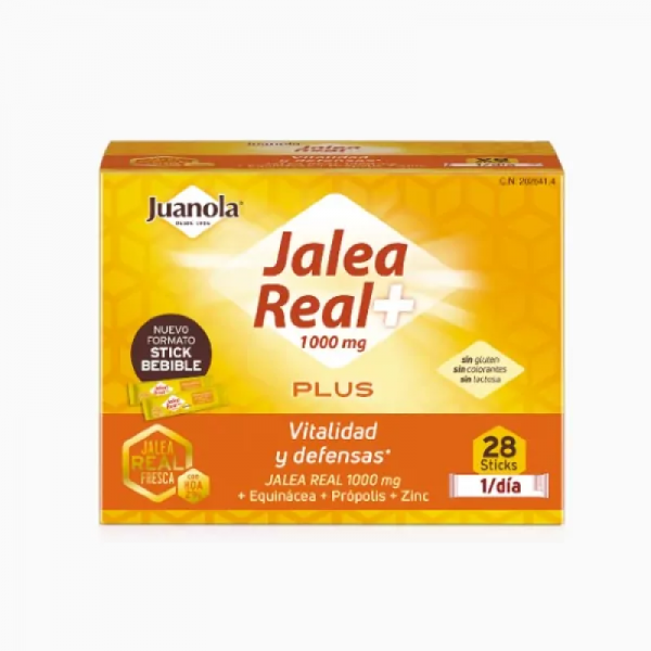 JUANOLA JALEA REAL PLUS 28 SOBRES 10 ML