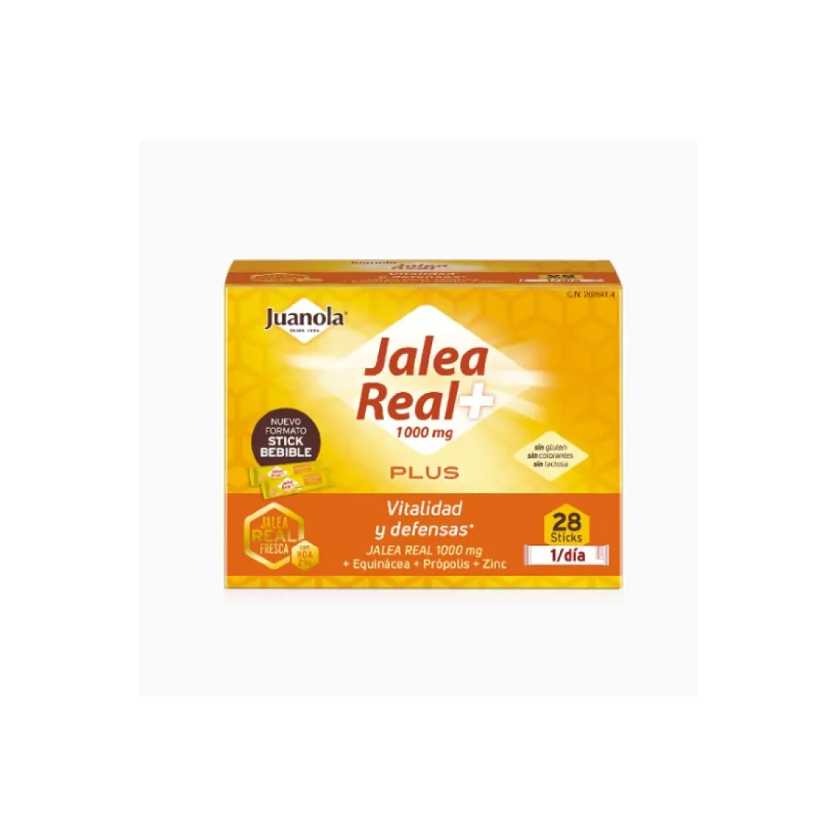 JUANOLA JALEA REAL PLUS 28 SOBRES 10 ML
