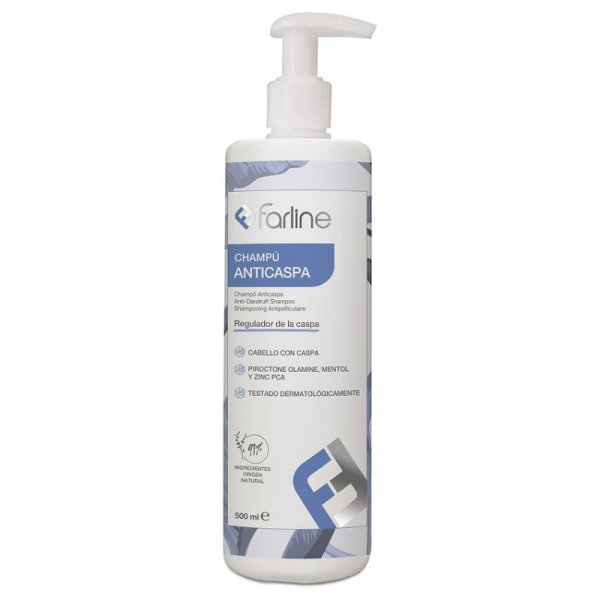 FARLINE CHAMPU ANTICASPA CASPA 500 ML