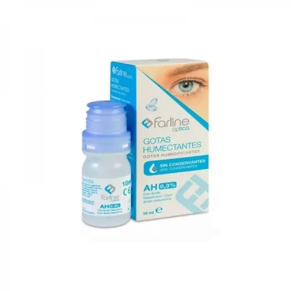FARLINE OPTICA GOTAS HUMECTANTES AH 0.3% 10 ML