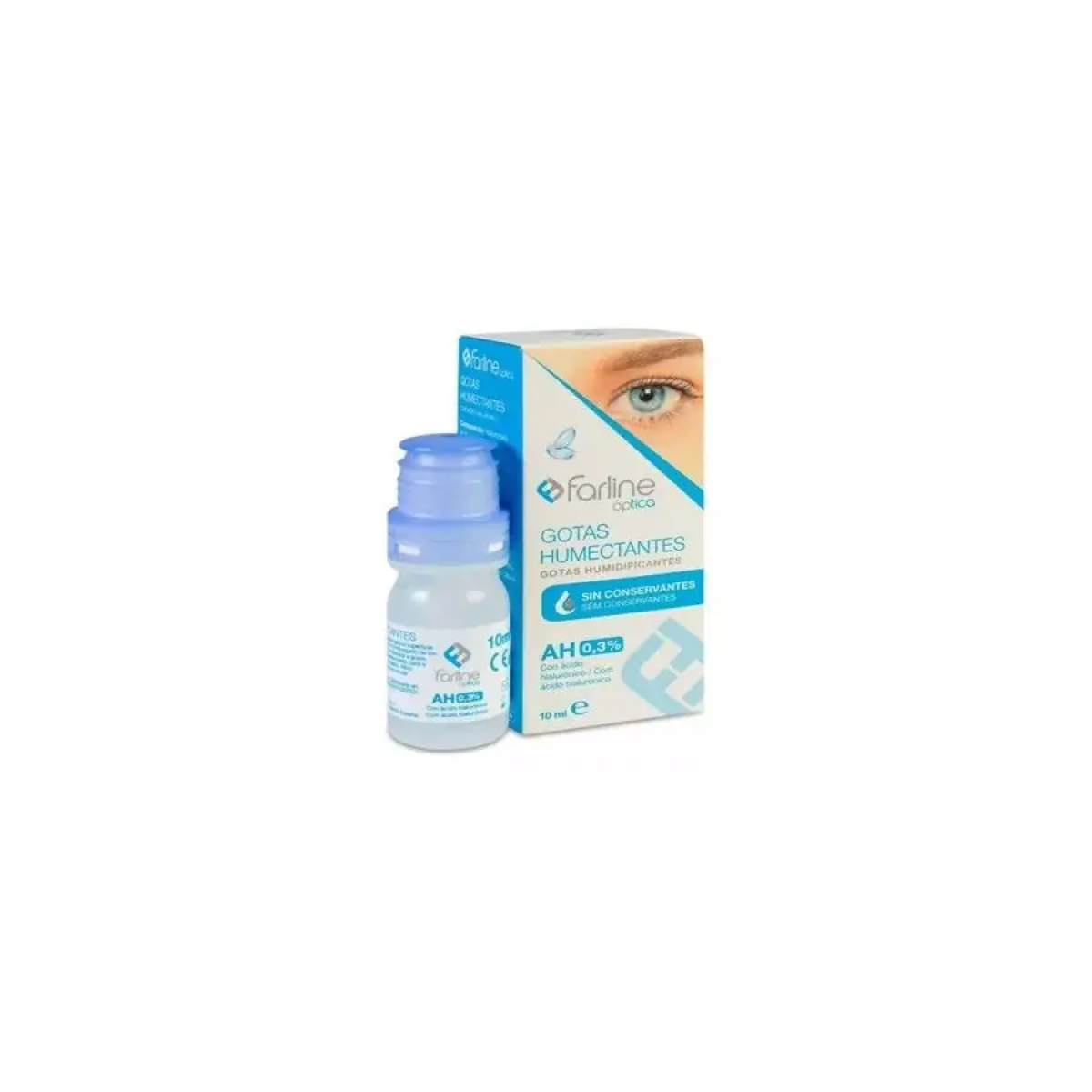 FARLINE OPTICA GOTAS HUMECTANTES AH 0.3% 10 ML