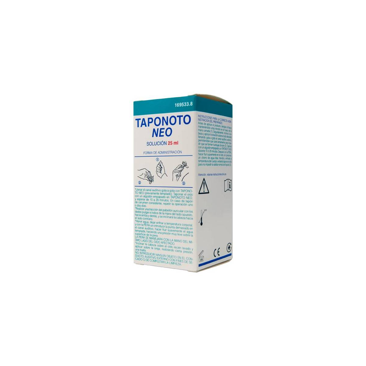 TAPONOTO NEO SOLUCION LIMPIEZA OIDOS 25 ML