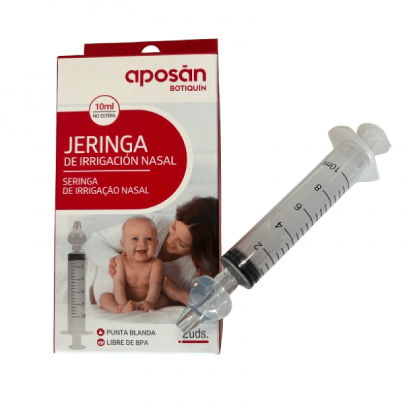APOSAN BOTIQUIN JERINGA IRRIGADOR NASAL 2 UNIDADES...