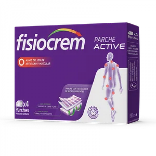 FISIOCREM PARCHE ACTIVE 4 UDS