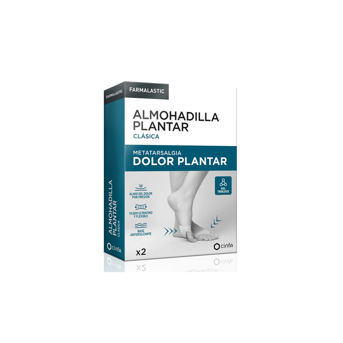ALMOHADILLA PLANTAR FARMALASTIC CLASICA 2...