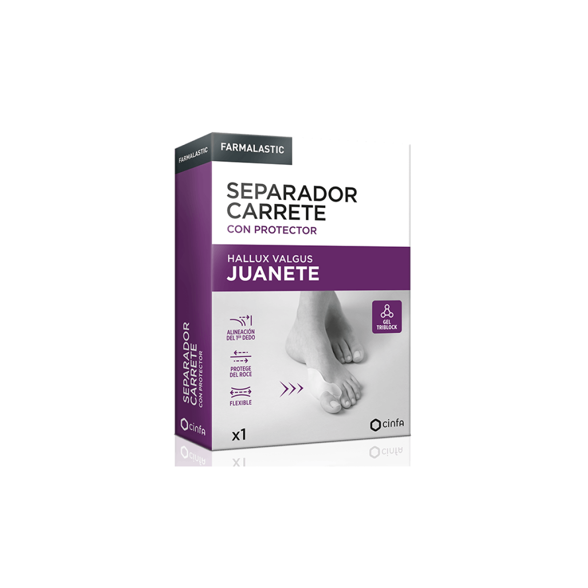 SEPARADOR CARRETE CON PROTECTOR FARMALASTIC...