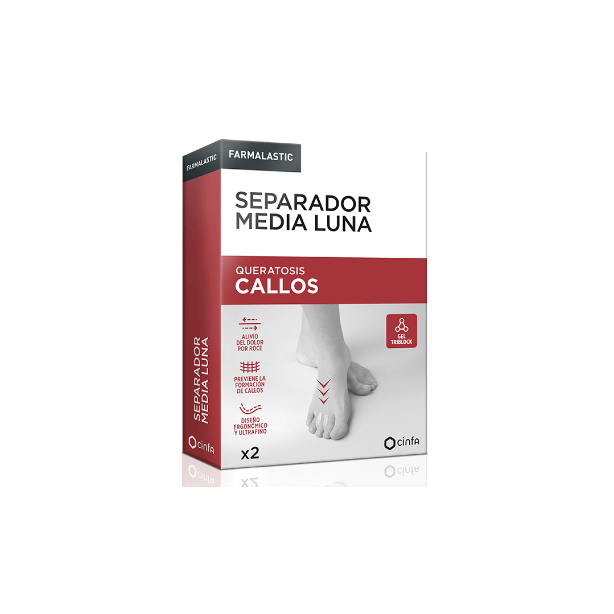 SEPARADOR MEDIA LUNA CALLOS FARMALASTIC 2...