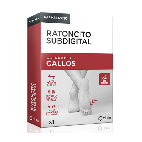 RATONCITO SUBDIGITAL CALLOS FARMALASTIC 1 UNIDAD TALLA UNICA