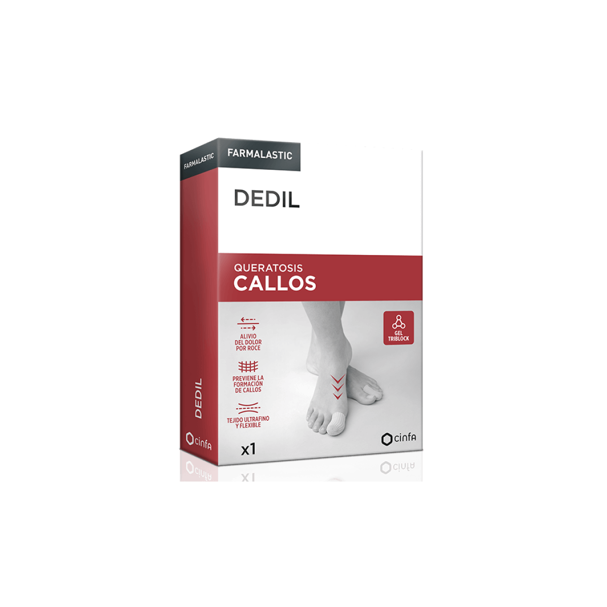 DEDIL CALLOS FARMALASTIC 1 UNIDAD