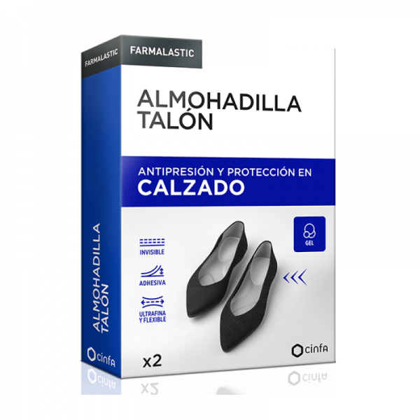 ALMOHADILLA TALON FARMALASTIC 2 UNIDADES TALLA UNICA