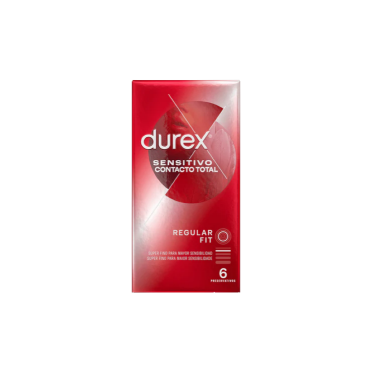 DUREX SENSITIVO CONTACTO TOTAL PRESERVATIVOS 12...
