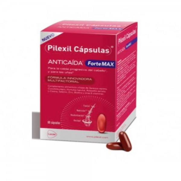 PILEXIL CAPSULAS ANTICAIDA FORTEMAX 60 CAPSULAS