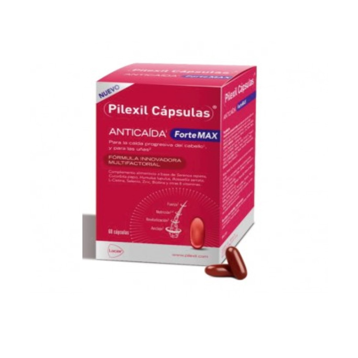 PILEXIL CAPSULAS ANTICAIDA FORTEMAX 60 CAPSULAS