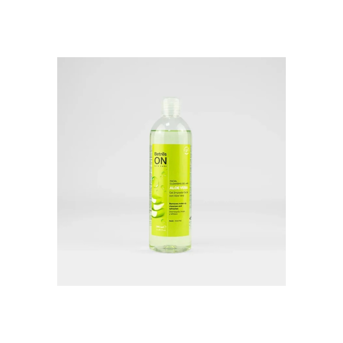 GEL LIMPIADOR FACIAL ALOE VERA BETRES ON 380ML