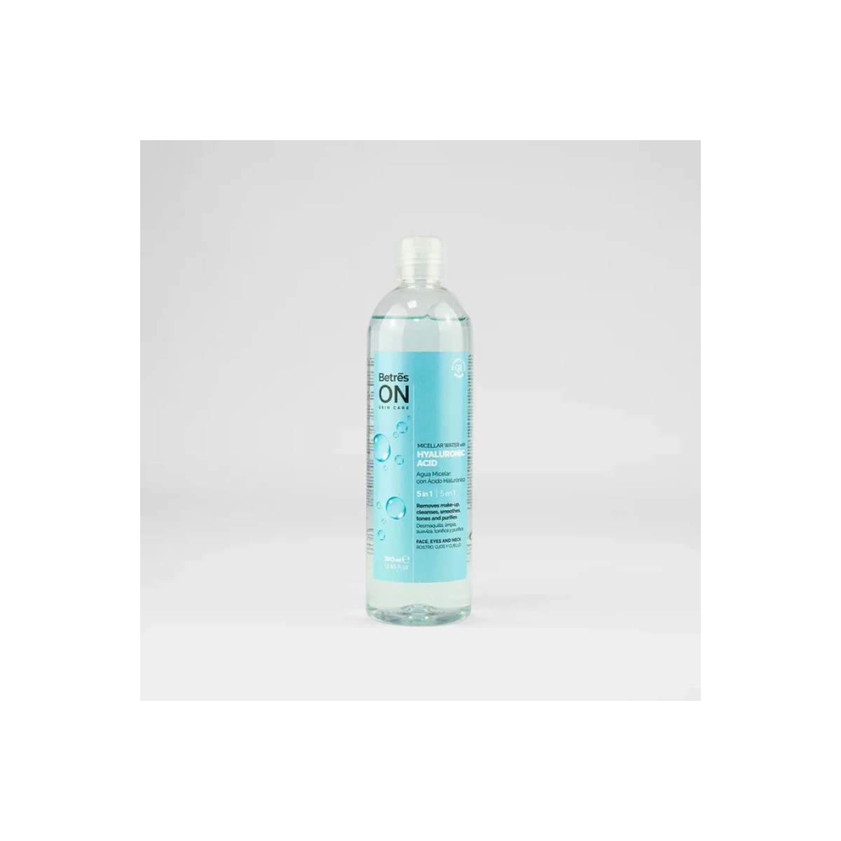 AGUA MICELAR ACIDO HIALURONICO BETRES ON 380ML