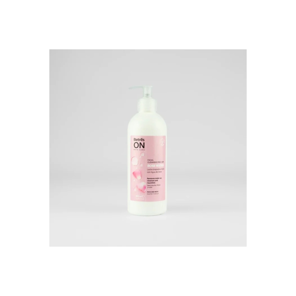 LECHE LIMPIADORA FACIAL AGUA DE ROSAS BETRES ON...