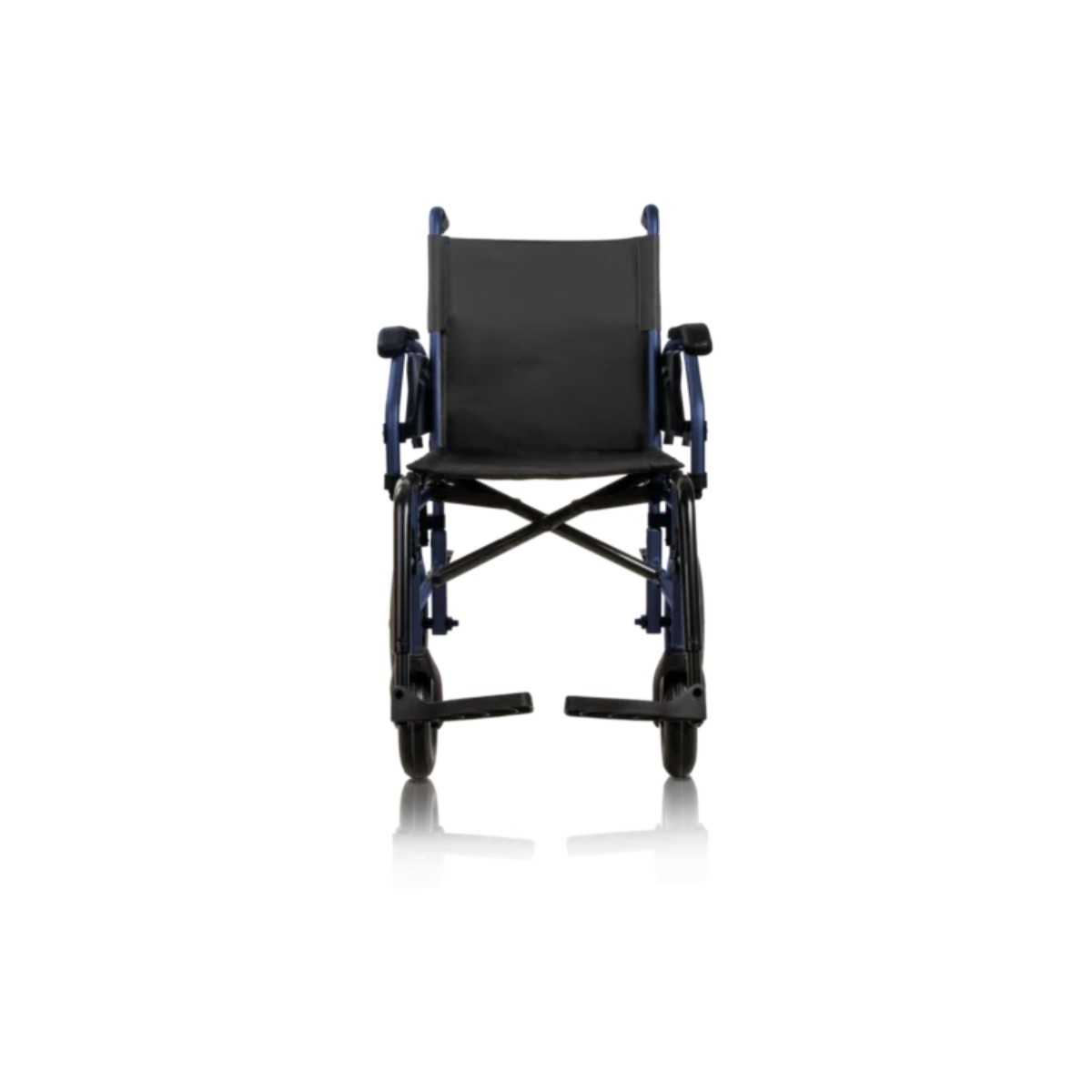 SILLA DE RUEDAS PEQUEÑAS ALUMINIO AZUL SABY30