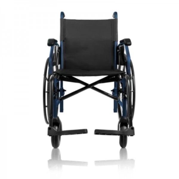 SILLA DE RUEDAS GRANDES ALUMINIO AZUL SABY31