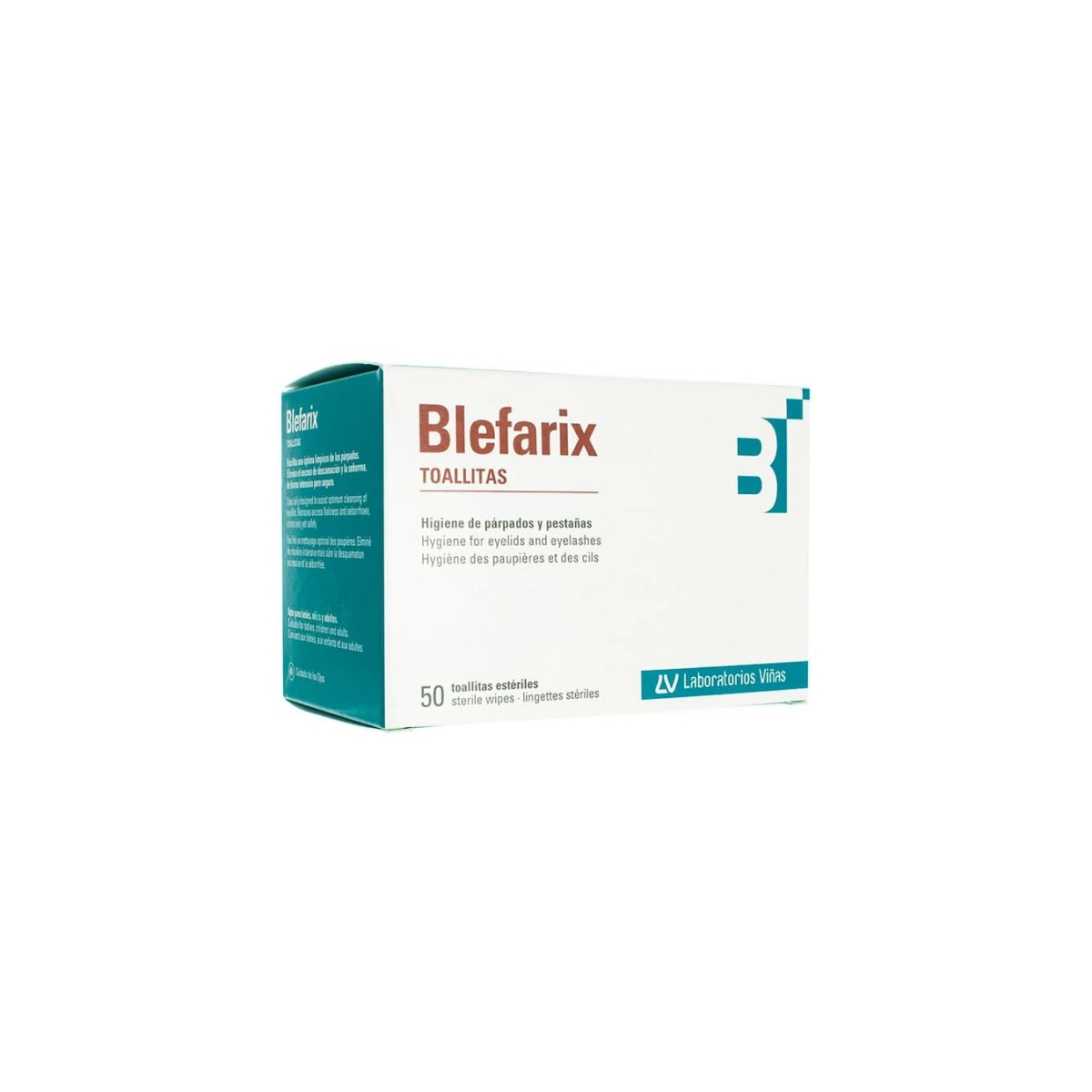 BLEFARIX TOALLITAS 50 TOALLITAS