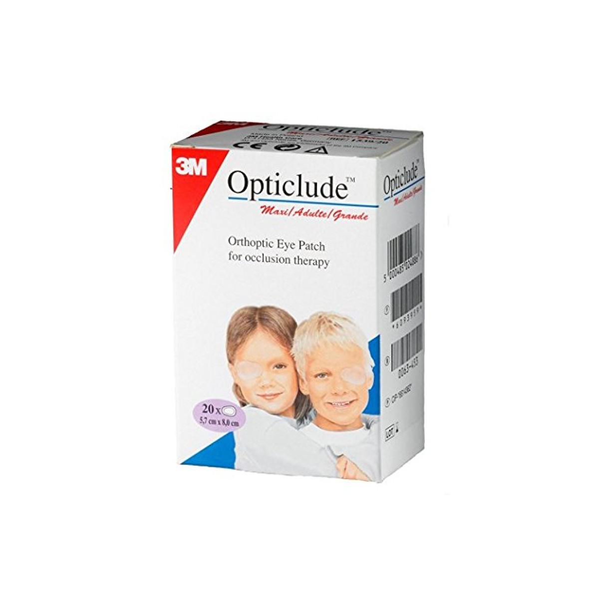 OPTICLUDE PARCHES OCULARES 1539 TGDE 8,0 CM X...
