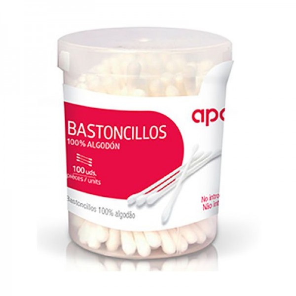 BASTONCILLOS ALGODON APOSAN 100 U