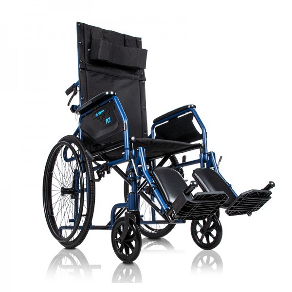 SILLA DE RUEDAS MANUAL RECLINABLE PC151 RUEDA GRANDE