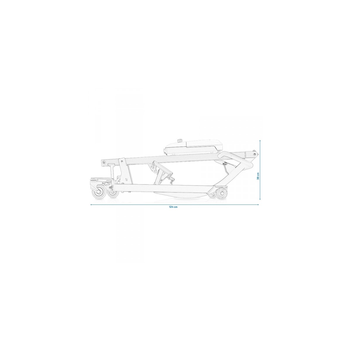 Grúa eléctrica Aúpa Mini 150 kg (arnés incluido)