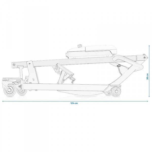 Grúa eléctrica Aúpa Mini 150 kg (arnés incluido)