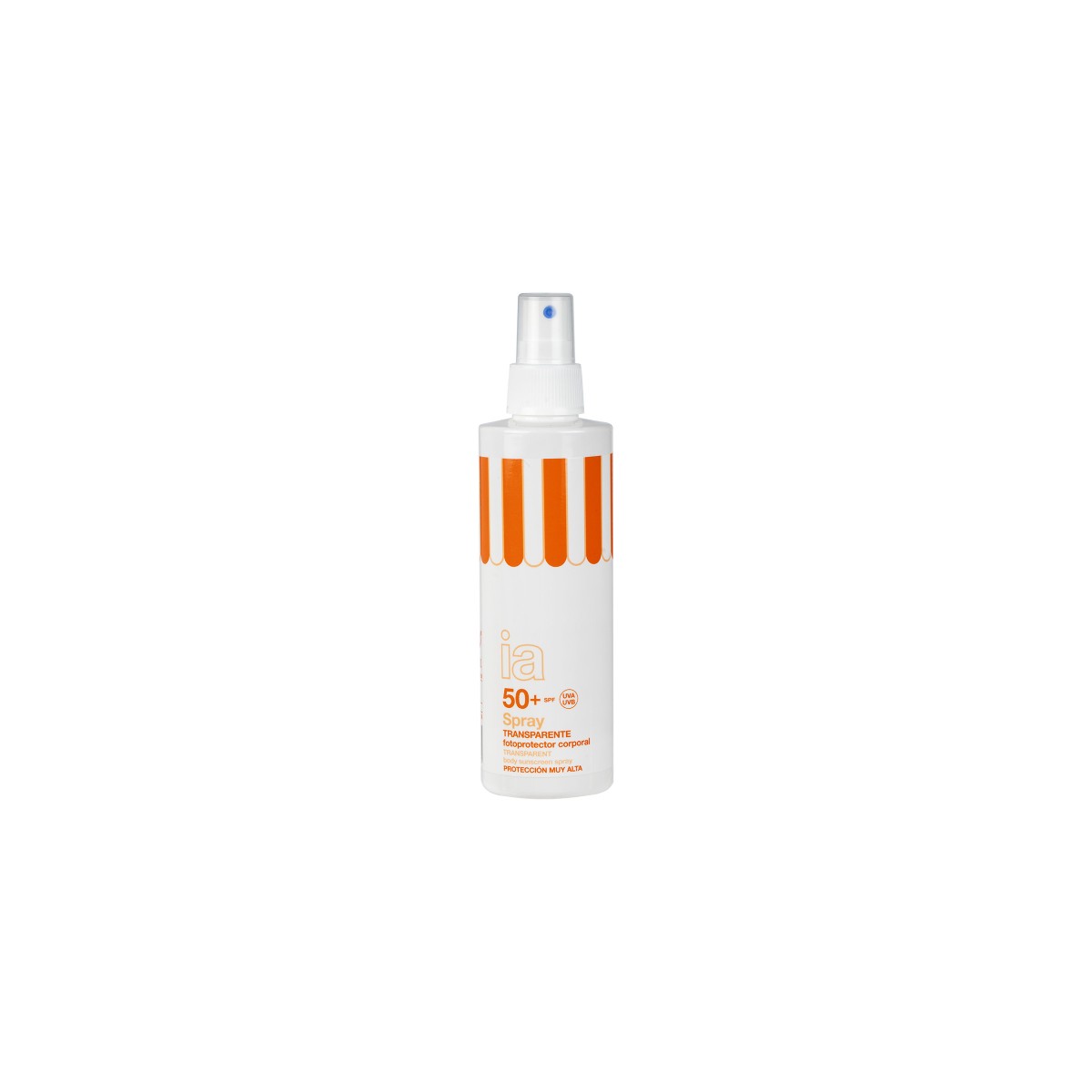 INTERAPOTHEK SOLAR SPRAY TRANSPARENTE SPF50+ 200ml