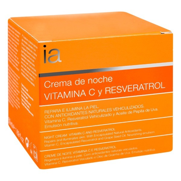 INTERAPOTHEK CREMA NOCHE VITAMINA C Y RESVERATROL 50ML