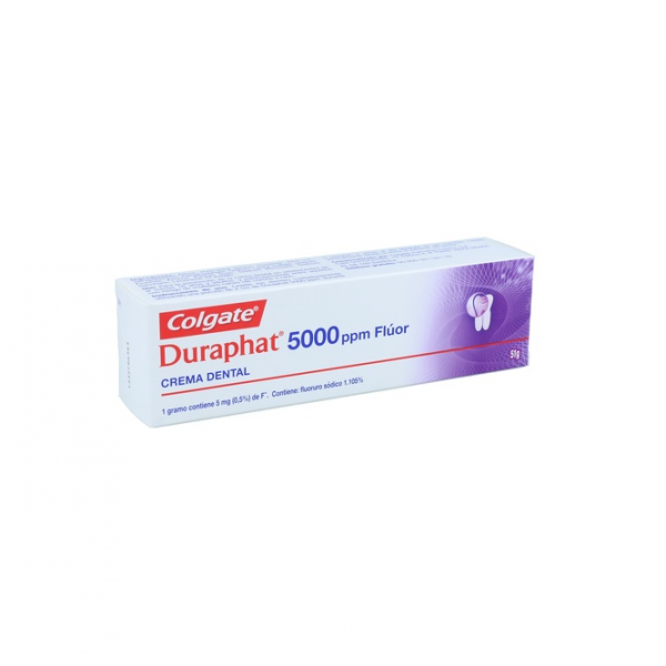 DURAPHAT 5000 PPM FLUOR CREMA DENTAL 51 G