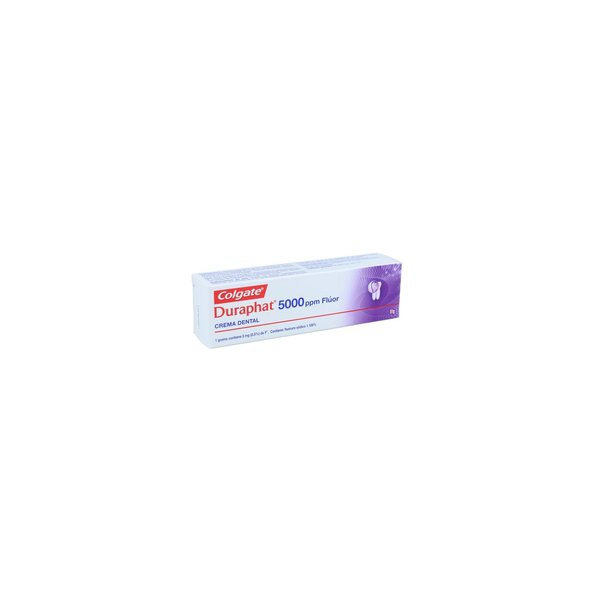 DURAPHAT 5000 PPM FLUOR CREMA DENTAL 51 G