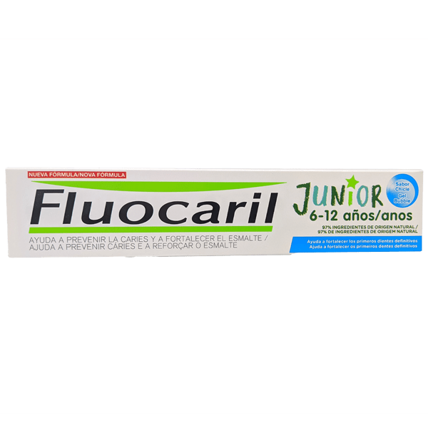 FLUOCARIL JUNIOR 6-12 AÑOS GEL 50 ML BUBBLE